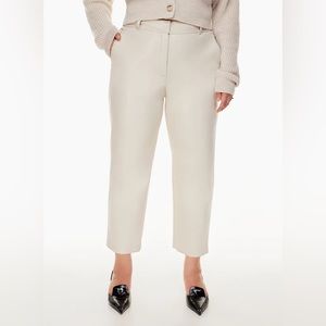 Babaton Command Crop in Vegan Leather